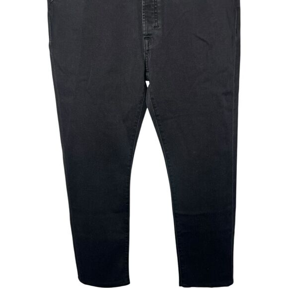 JNCO MCMLXXV Slim Straight Black Button Fly Jeans Men’s Size 31 Classic Neutral - Picture 5 of 16